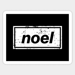 Noel - The Mancunian Indie Music Man White Magnet